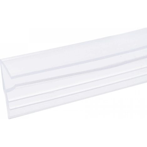 Joint d'étanchéité latéral de type F pour porte douche sans cadre 137,8 po (350 cm) en verre 1/2 mm) (1/5)