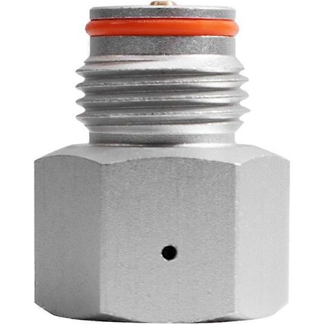 CO2-Druckregleradapter für Sodaflaschen, TR21-4 Innengewinde für Sodaflaschen auf G1/2 Außengewinde für CO2-Flaschen (1/5)