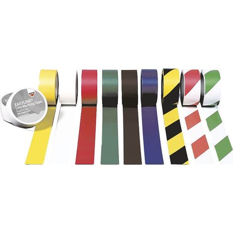 Bandes adhésives PVC plastifiées-01111 - Rocol