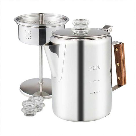 Café Percolators Stovetop pour camping Percolator café pot (1/5)