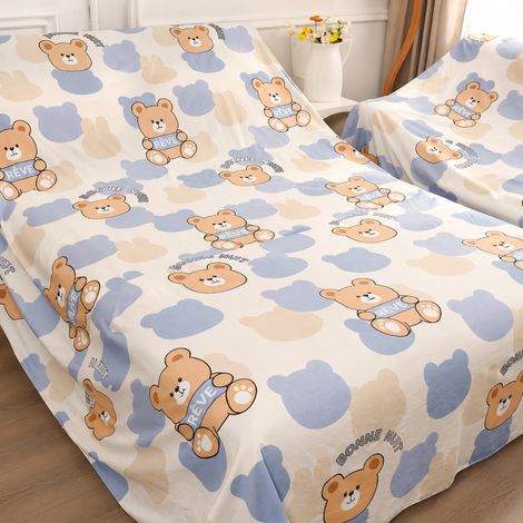 Housse de protection anti-poussière Ours britannique, 2.46m, adapté aux canapés en forme de 7 avec méridienne etc., 36 × 29 × 6 cm, 1,47 kg – Livraison gratuite