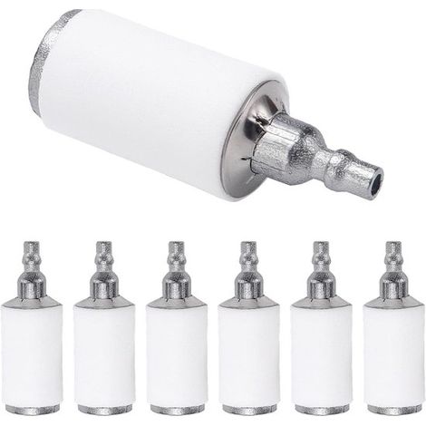 6 unidades 530095646 Filtro de gasolina - Apto para motosierras de gasolina - Filtros de combustible - Apto para motosierras - Desbrozadoras (1/5)