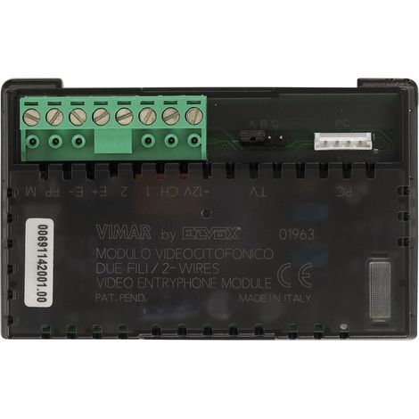 VIMAR - R01963 Modulo videocitofonico Due Fili