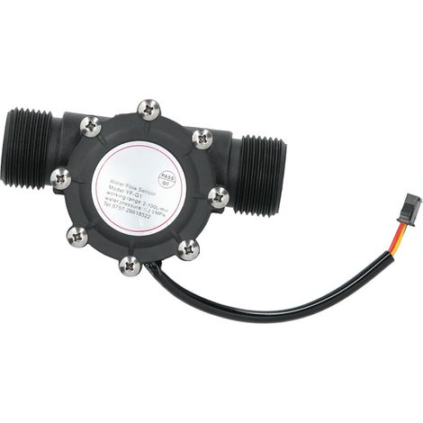 YF-G1 G1 Zoll Außengewinde Wasserdurchflusssensor Hall-Durchflussmesser Zentrale Klimaanlage Schwimmbad Durchflussmesser DC3-24V (1/5)