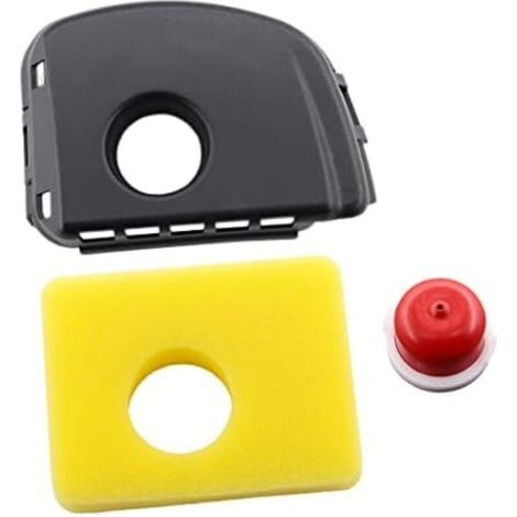 Filtre à air pour moteurs Briggs & Stratton 450 500 550 – Couvercle compatible 593228 – Filtre remplace 799579 – Pour moteurs 08P5 09P6 09P8 (1/5)
