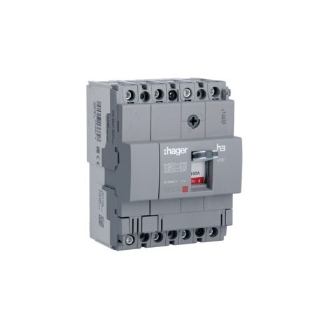 Interruttore Automatico X160 4P 18Ka 160A Sganc Tm ( HAGER cod. HDA161L )