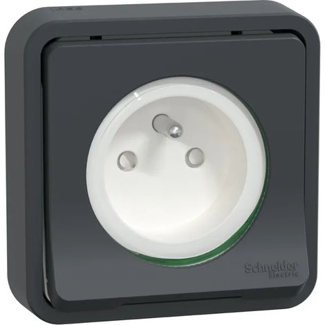 Steckdose Schneider Electric Mureva Styl wasserdicht staubdicht