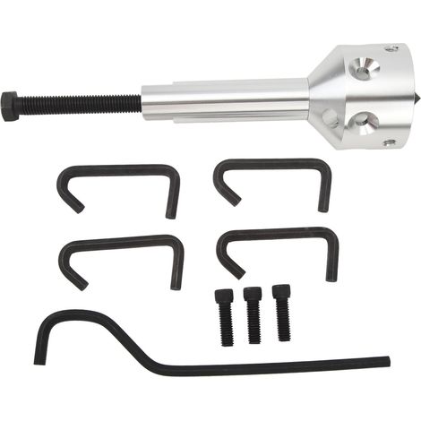 Extracteur de Pales Ventilateur Pro Acier Haute Résistance pour Arbre 5/8" Courroie et ≤1/2" Direct Kit 10 Pièces Outil Démontage (1/5)