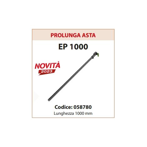 Accessorio prolunga 100 cm EGO EP 1000 per potatore telescopico
