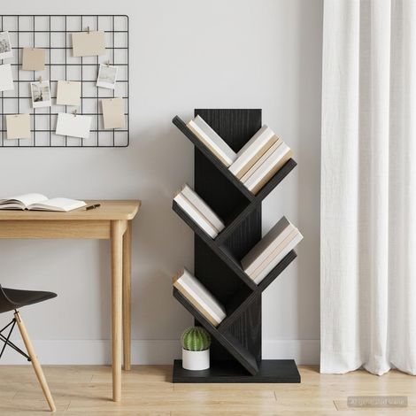 vidaXL Libreria ad Albero 4 Piani 30 x 18 x 60 cm Legno ingegnerizzato (1/5)