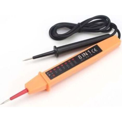 Testeur de tension 8 en 1 – Testeur électrique CA CC 6-380 V