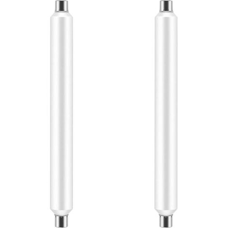 7W Tube LED Linolite S19, S19 Ampoule LED Équivalence 70W Incandescence Ampoule, Neon LED 310mm S19 Blanc Froid 6000K Pour Miroirs et Lampes Peinte, 2 pièce. (1/5)