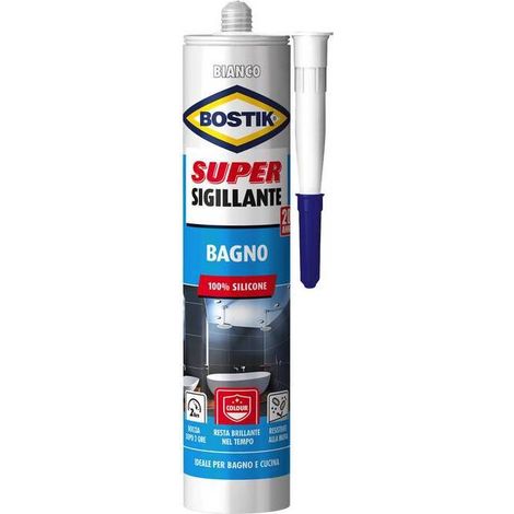 BOSTIK SUPER SIGILLANTE BAGNO 300 ML CARTUCCIA