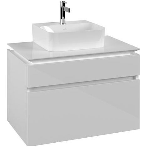 VB WTUS Legato B734 800x550x500mm 2 écrans WT m.tig Blanc brillant