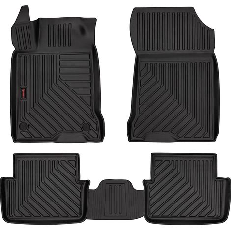 8018014 - Alfombrillas de goma 3D con borde elevado, aptas para: Renault Laguna III (T) (2007-2015) (1/5)