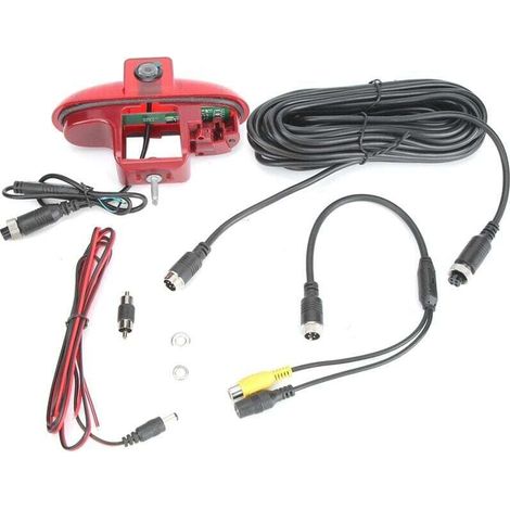 Moniteur de caméra de recul avec feu stop, 1/3 PC4089 avec PAL/NSTC, adapté pour Opel Vivaro 2001 – 2014 (1/4)