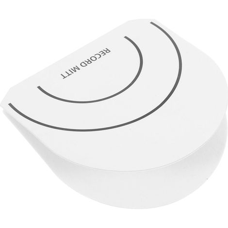 Protecteur Vinyle Blanc Antistatique pour Disques Vinyles Bruit et Installation Facile pour Usage Domestique et Équipement DJ Professionnel (1/5)