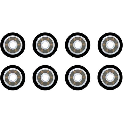 Roulettes avec roulement de 21 mm pour moustiquaire coulissante (8 unités) (1/5)