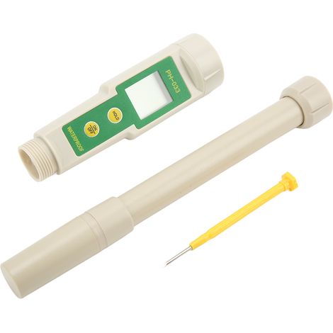 PH-Messgerät, großer Bildschirm, hohe Genauigkeit, schnelles, einfaches Ablesen, wasserdicht, tragbar, äußerst langlebig, weit verbreiteter PH-Tester