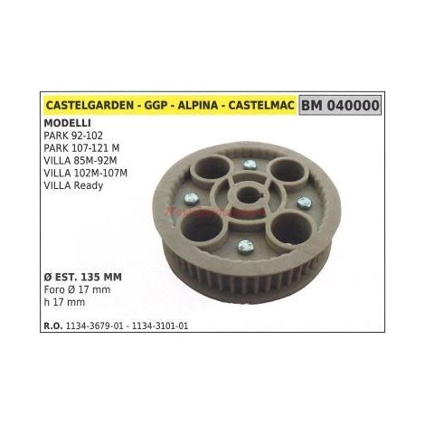 Puleggia per rasaerba tosaerba tagliaerba PARK 92-102 ALPINA 040000