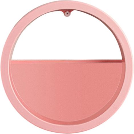 Fioriera verticale da parete in plastica rosa M