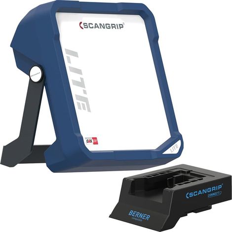 SCANGRIP Akku LED Baustrahler Arbeitsleuchte Lampe VEGA LITE für Berner 18V (1/4)