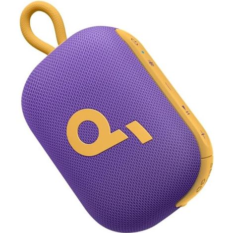 1 enceinte bluetooth portable, 20h d'autonomie, ip67 flottante, 5w, pour douche extérieur randonnée vélo