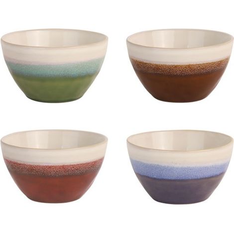 Set 4 Bols Coloris Assortis Fuji - Amefa Medard De Noblat (1/2)