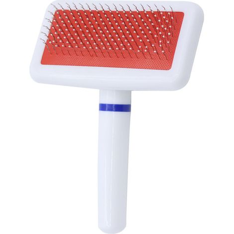 Brosse de toilettage pour animaux de compagnie, polyvalente, aiguille en acier inoxydable, démêlante, élimine les nœuds, pour chiens, chats, chiens, poils longs, animaux de compagnie (1/5)