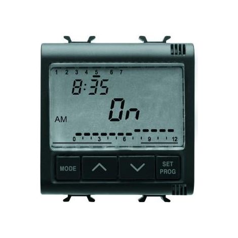 PROGRAMMATEUR ELECTRO. J/S 1C 2M NOIR GEWISS GW12581