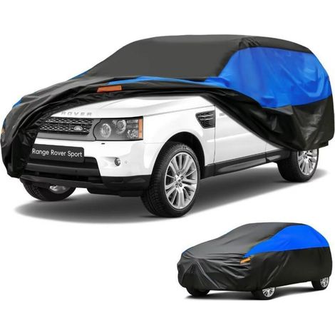 Autoabdeckung wasserdicht atmungsaktiv für Range Rover Sport (2005-2023) Schwarz Blau (1/5)