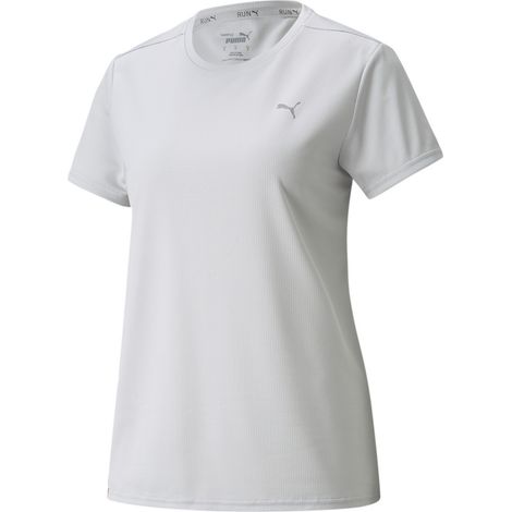 Puma RUN Lieblings-Damen-T-Shirt, grau, 52018109 r S (1/3)