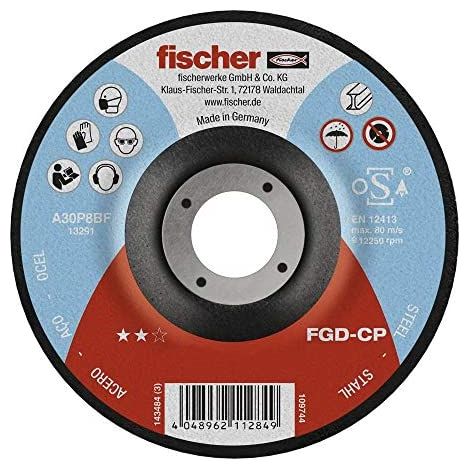 FGD-CP-Scheibe, 125x6x22,23, Schruppkohlenstoff Fischer 512518 (1/5)