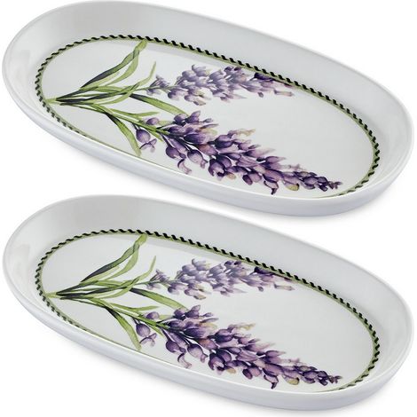 Juego de bandejas para servir Set 100% Cerámico Lilac (1/4)