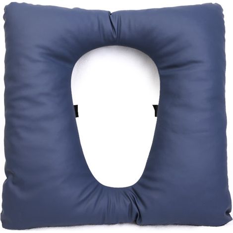 Coussin de chaise de toilette anti - escarres, coussin de chaise de douche en polyuréthane souple épais pour table de chevet, chaise perforée, chaise de toilette, Siège de douche imperméable à l'eau (1/5)