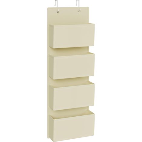 Étagère à Suspendre, 4 Pochettes, 33,5 x 12 x 100 cm (1/5)