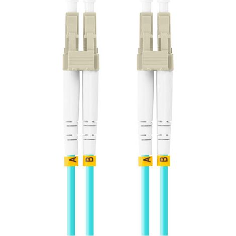 Latiguillo Lanberg 0M3 50/125 Azul 1 m Duplex (1/3)