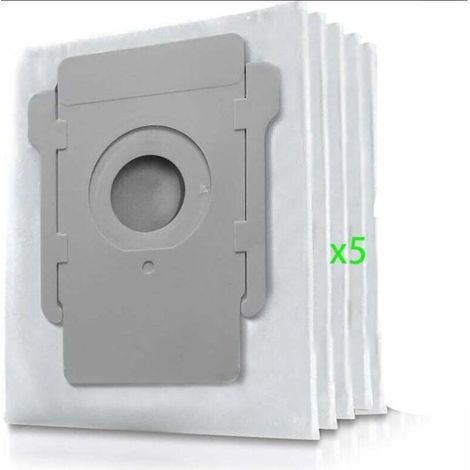 5 pcs Sac Irobot Roomba i7. Sacs À Poussière de Rechange pour Aspirateur iRobot Roomba i7 i7+ / i7 Plus E5 E6 E7 S9 S9+ (1/5)