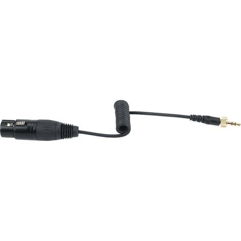 Câble audio universel Saramonic à verrouillage TRS 3,5 mm vers XLR pour microphone sans fil (1/5)