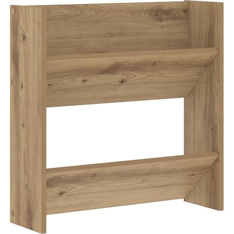 Maison Exclusive - Cabinet à chaussures Chêne artisanal 60 x 18 x 60 cm