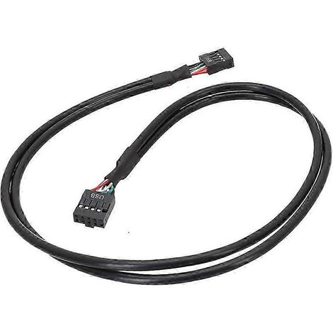 Câble USB 2.0 femelle 9 broches vers 9 broches blindé, double brin - Yvan (1/5)