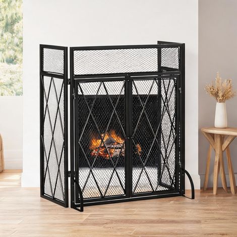 Cheminée électrique nero en metallo 120 x 11,5 x 79 cm (1/5)