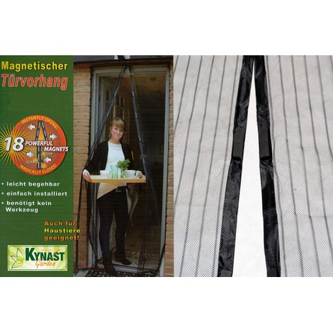Fliegengitter Türvorhang, 100 x 210 cm (1/3)