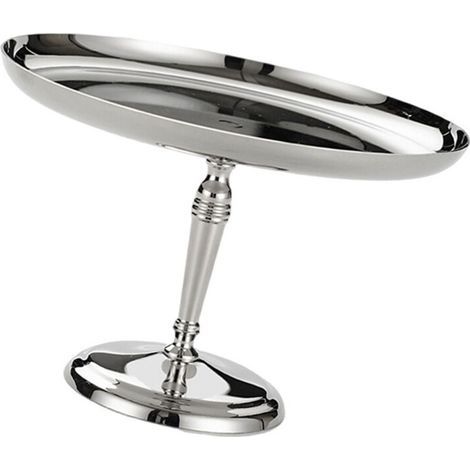Plateau à gâteaux en acier inoxydable, assiette de-L (1/2)