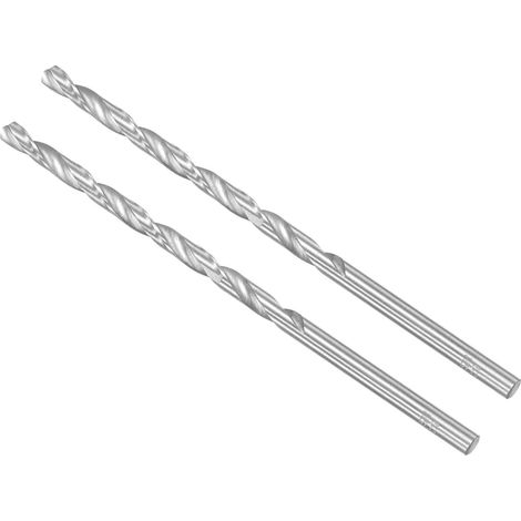 Forets Hélicoïdaux Extra Longs en Acier Rapide 6,5x160mm DxL 2 Pièces (1/5)