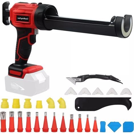 Akku Silikonpistole Kartuschenpresse Kartuschenpistole Glaskleber für 18V Makita (1/5)
