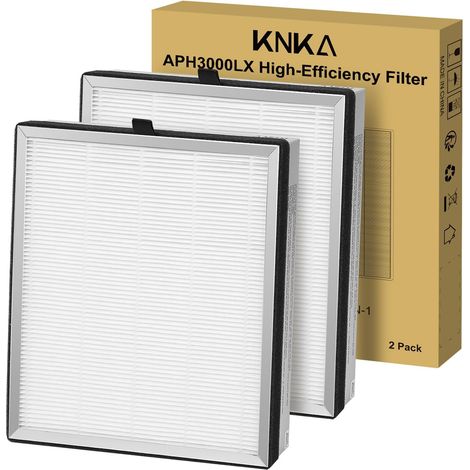 Filtre pour APH3000, Lot de 2 Filtres 2-en-1 HEPA (1/5)