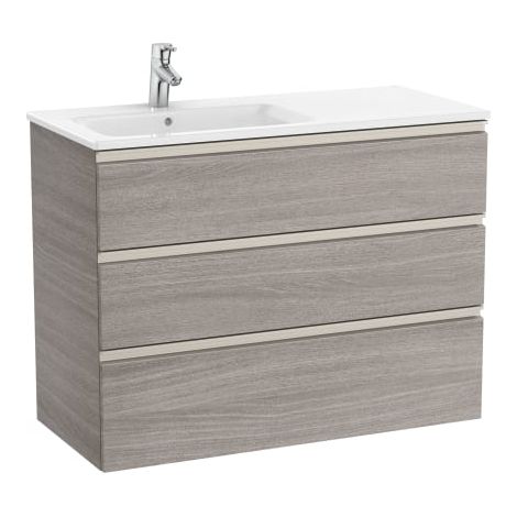 MUEBLE UNIK THE GAP LAV.IZQ.1000X460 LAV.BL TRES CJN.RBL.CITY TEXTURIZ.
