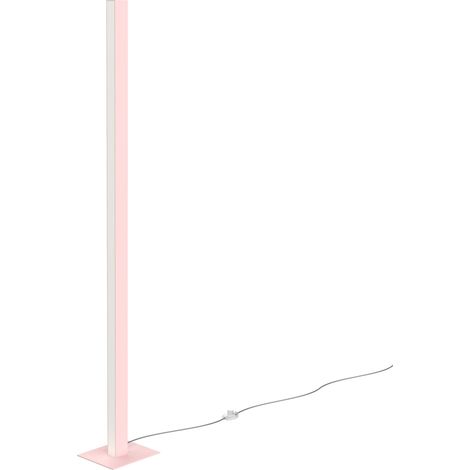 LUMICOM LINEAR Lampada da terra, STRIP LED INTEGRATA, 30W, 4000K, metallo, rosa, H170cm (1/2)