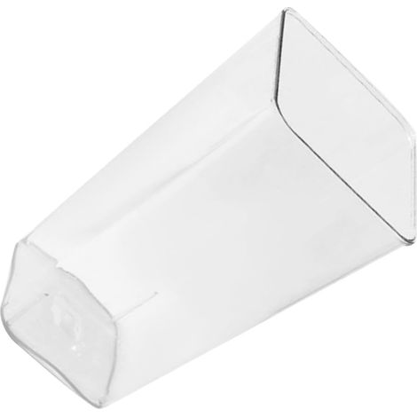 Moderner Acryl Blumenbehälter Eckig Stabil und Dekorativ Transparenter Blumeneimer für Zuhause und Büro Einfaches und Einzigartiges Design für Frische Blumen (1/5)